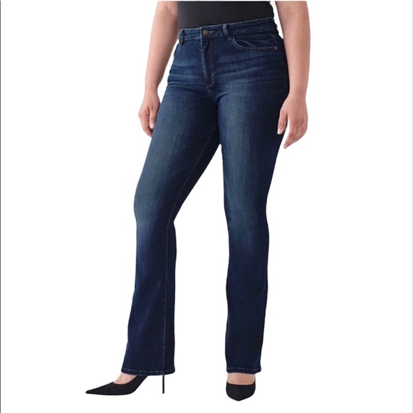 DL1961 Denim - NWT DL1961 Bridget High Rise Instasculpt Boot Cut Jeans Peak Dark Wash SZ 20W